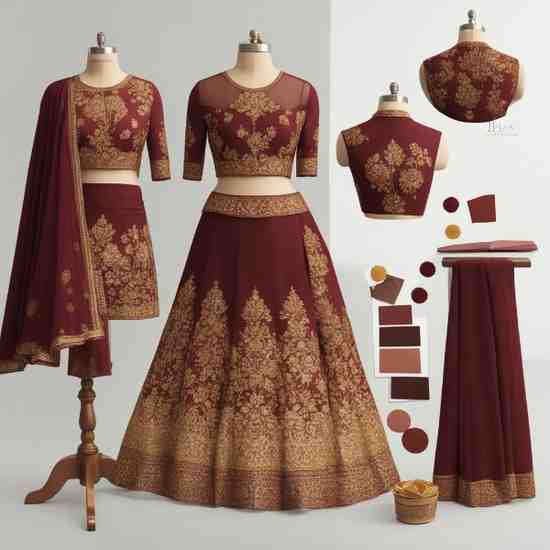 Custom Lehenga