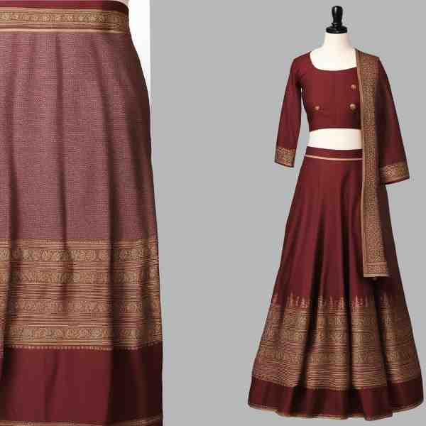 Handloom Cotton Lehenga