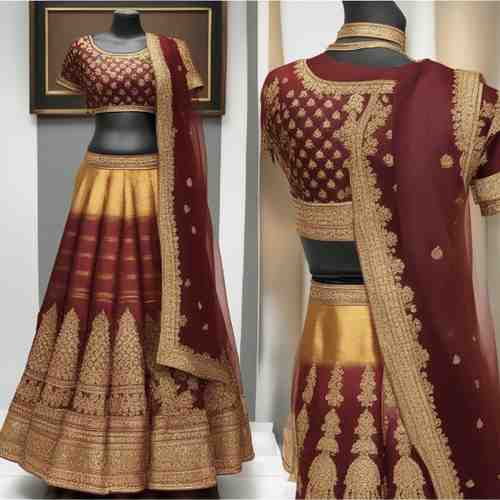 Traditional Silk Lehenga
